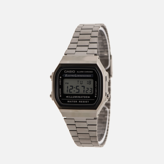 Мужские наручные часы Casio Collection A168WEGG-1AEF оригинальные японские со стальным браслетом | Зображення 1