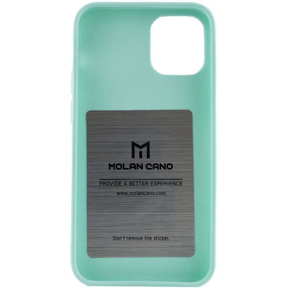 TPU чехол Molan Cano Smooth для Apple iPhone 12 mini (5.4") Бірюзовий | Зображення 1