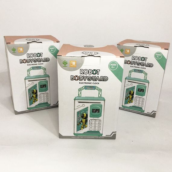 Интерактивная копилка сейф, Электронные копилки, Детский сейф с электронным замком JH-79 | Зображення 9