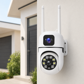 Вулична поворотна камера Dual Lens E10/V11 Wi-Fi з двома об'єктивами