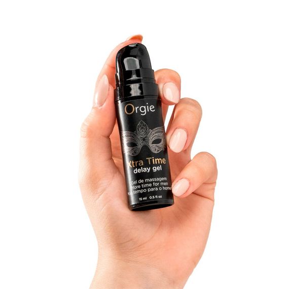 Гель-пролонгатор Orgie Xtra Time Delay Gel, 15 мл, на водній основі, без анестетиків | Зображення 1