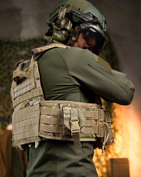 Плитоноска 4 точки сброса 7.62 мультикам  ПП788 | Зображення 4