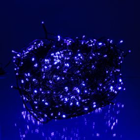 Світлодіодна гірлянда «Різдвяна фея» 100 м, 1000 LED, чорний дріт, IP65