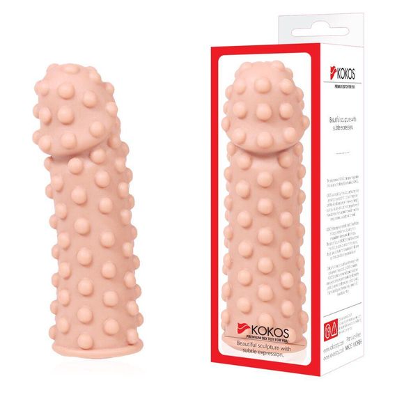 Насадка на член Kokos Extreme Sleeve ES.02 розмір M Sex Aura | Зображення 3