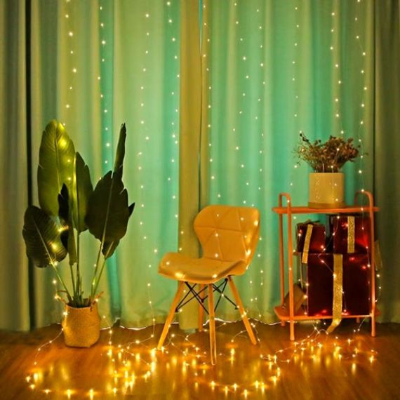 Гірлянда-штора теплий білий 200 LED XPRO 3x2м (46832-_276) | Зображення 4