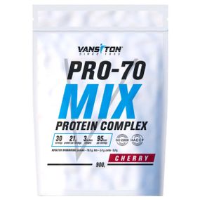 Протеїн Vansiton Pro-70 Mix 900 g /30 servings/ Cherry