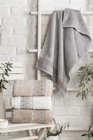 Набір рушників Pupilla 70х140 см Peter, банні 4 шт.