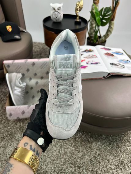Мужские кроссовки New 574 Light Grey Динаміка твого стилю весна / літо / осінь A4174 | Зображення 2