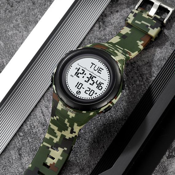 Skmei 2166CMGN Army Green Camouflage | Зображення 3