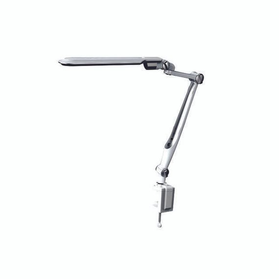 Настільна лампа The Light 10w 600Lm 3000K/4500К/6000K срібна на струбцині TL50086