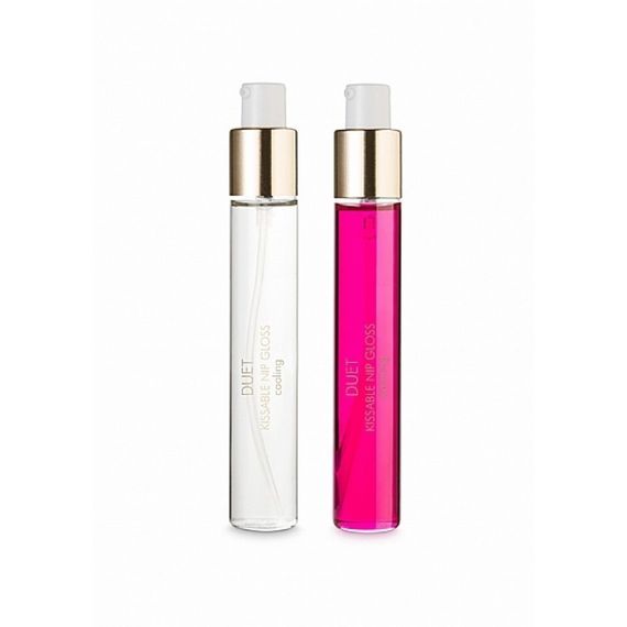 Набір гелів для стимуляції сосків Bijoux Cooling & Warming Nip Gloss, що охолоджує та зігріває Sex Aura | Зображення 3