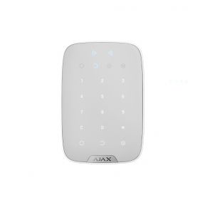 Беспроводная сенсорная клавиатура Ajax KeyPad Plus white