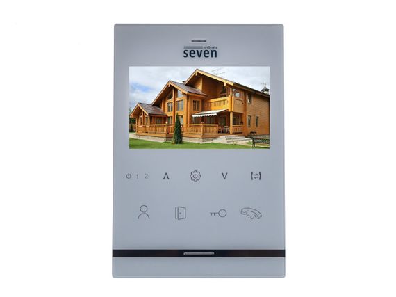 Комплект видеодомофона SEVEN DP-7542 white | Зображення 3