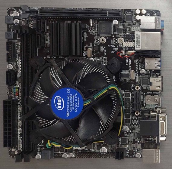 Комплект: Материнська плата Gigabyte GA-H110N / Intel Core i3-7100U (2(4) ядра по 2.4 GHz) / Intel HD Graphics 620 / LGA1151 / Кулер б/в | Зображення 5