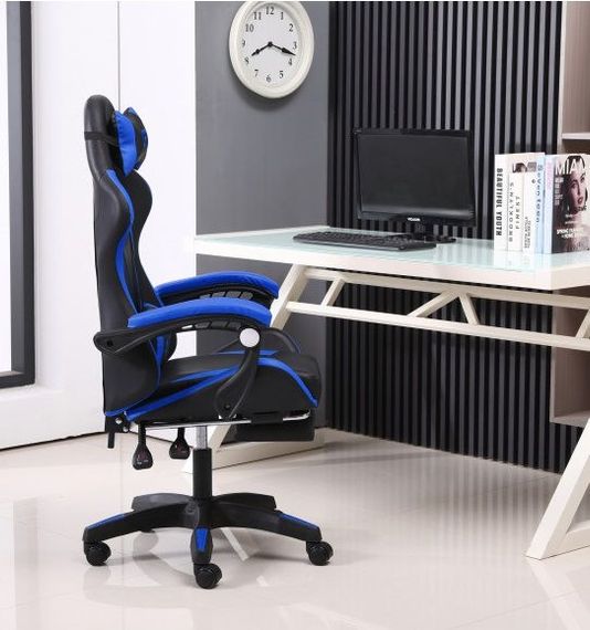 Кресло геймерское GT Racer X-2323 BlackBlue | Зображення 9