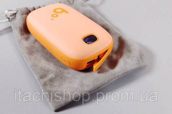Грілка для рук JISULIFE 2 в 1 з PowerBank від USB, 9000 мАh | Зображення 1