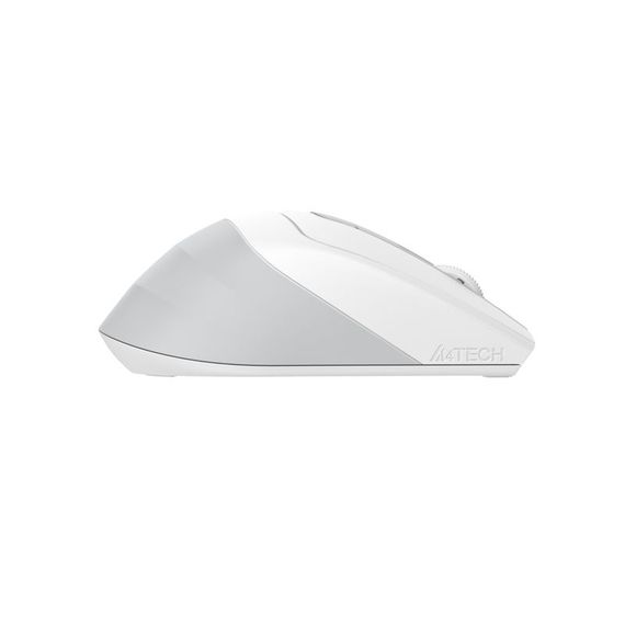 Миша бездротова A4Tech Fstyler FG35C Plus (White),  USB, колір білий+сірий | Зображення 2