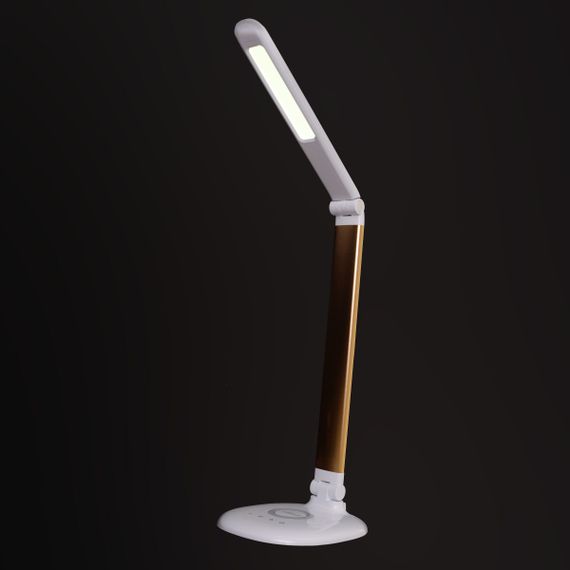 Настольная светодиодная лампа SL-120 LED 9W WH/G | Зображення 4