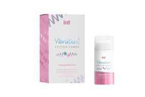Жидкий вибратор Intt Vibration COTTON CANDY NEW 15 ml Sex Aura