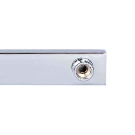 Кронштейн для верхнего душа Qtap Trubice 400 мм прямоугольный QTTRU120CRM45928 Chrome | Зображення 2