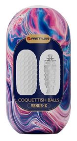 Мастурбатор яйцо Pretty Love - Coquettish balls VENUS-X, BI-014932-2 sexstyle