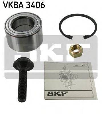 Підшипник маточини VW T4 передн. міст (Вир-во SKF) SKF VKBA3406 на VW TRANSPORTER / CARAVELLE Mk IV автобус (70XB, 70XC, 7DB, 7DW)