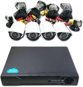 Відеоспостереження AHD 4 камери без монітора XPRO 4 канали (MER-12330_3084)