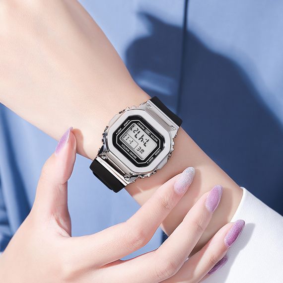 Годинник S2kmei 1796 Silver-Black | Зображення 2