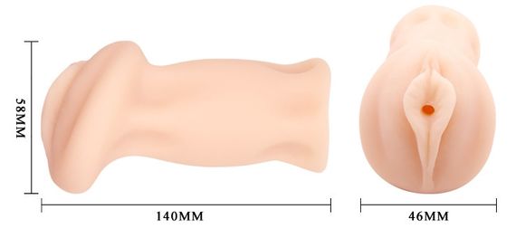 Мастурбатор-Вагіна Crazy Bull - Ruby Soft Skin, BM-009133 Sex Aura | Зображення 8