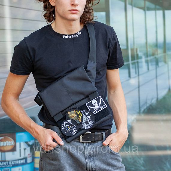 Мужская портативная сумка через плечо, Многофункциональная тактическая сумка Нагрудная разгрузка HN-17 | Зображення 1