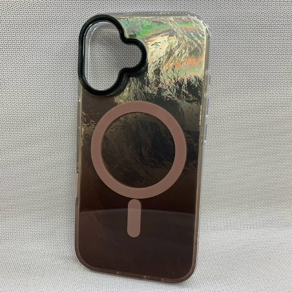 Чохол для Iphone 17 TPU MagSafe з кольоровим градієнтом Коричневий