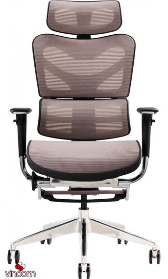 Кресло офисное GT RACER X-702L BRIGHT Gray | Зображення 3