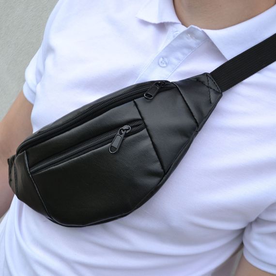 Бананка на блискавці, Чоловіча бананка для хлопця, Бананка на стегнах Функціональна сумка YQ-48 | Зображення 6