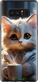 Чохол на Samsung Galaxy Note 8 Білий кіт "5646u-1020-2448"