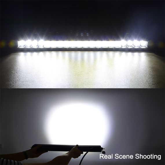 LED-прожектор фара 100W (5W х 20) 7200 Lm світлодіодна балка | Зображення 5