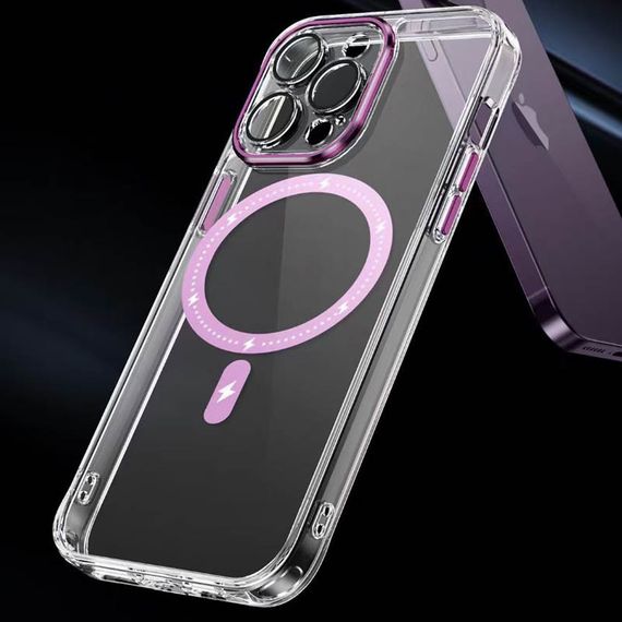 Чохол TPU+PC Colorful with MagSafe для Apple iPhone 14 Pro (6.1") | Зображення 6