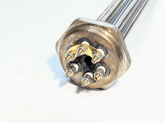 Блок ТЭНов 15000W с резьбой 2" (Украина) | Зображення 1