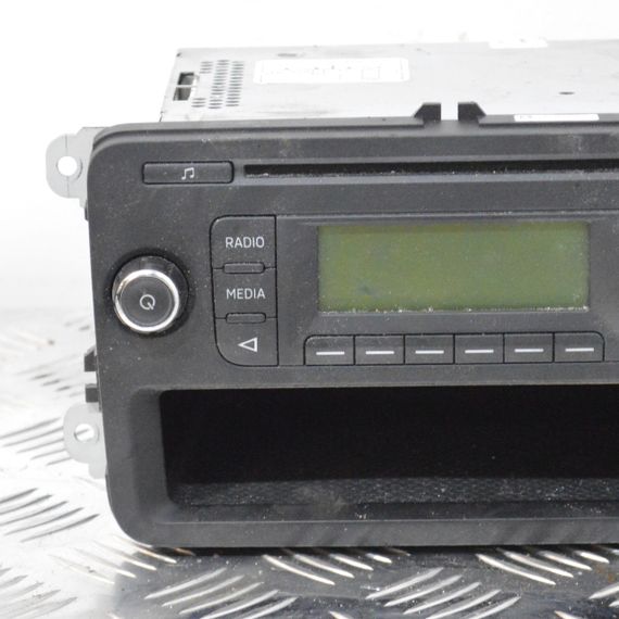 Автомагнітола Skoda Rapid 2012-2019 Радіо магнітола Шкода Рапід 5J0035152C | Зображення 1