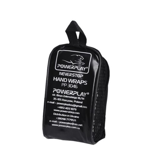 Бинти для боксу PowerPlay 3046 Сині (4,5 м) | Зображення 6