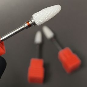 Фреза кукурузка керамика с красной насечкой