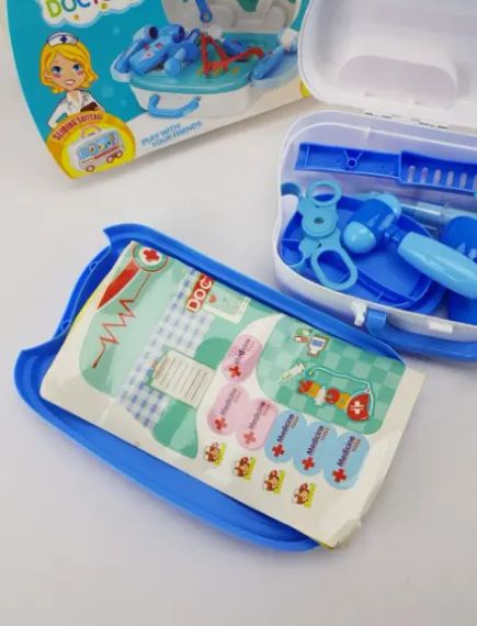Ігровий набір Доктор HAPPY DOCTOR (Синій) Валіза на колесах | Зображення 3
