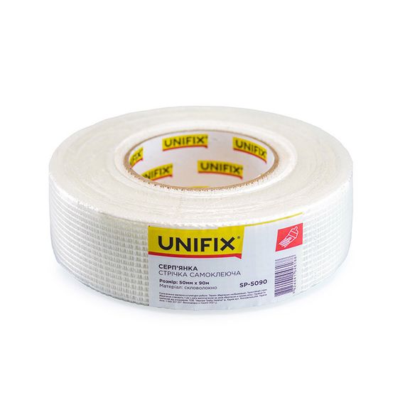 Стрічка скловолоконна серп'янка 50 мм*90 м UNIFIX SP-50901