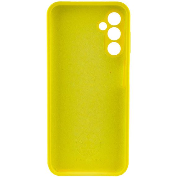 Чохол Silicone Cover Lakshmi Full Camera (AAA) для Samsung Galaxy A15 4G/5G / M15 5G Жовтий / Yellow | Зображення 2