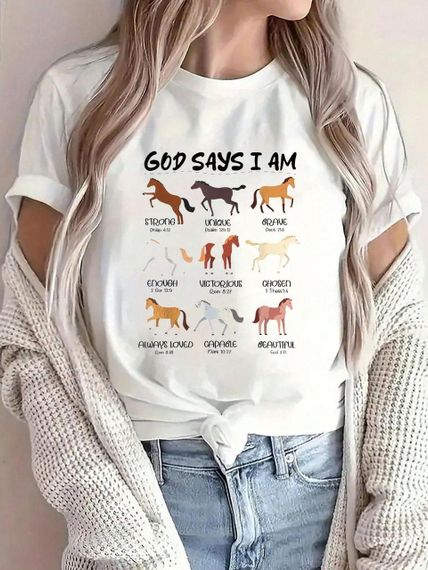 Футболка жіноча з принтом повсякденна L Білий