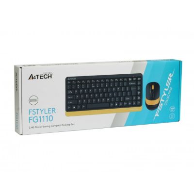 Комплект A4Tech FG1110 Wireless Bumblebee (4711421987752) | Зображення 6