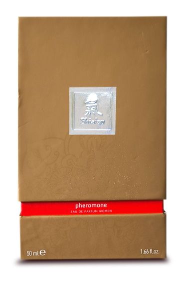 Духи с феромонами женские SHIATSU Pheromone Fragrance women red 50 ml | Зображення 4