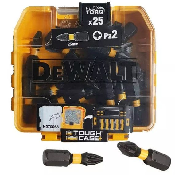Набір біт DeWalt EXTREME FlexTorq Pozidriv (DT70556T)