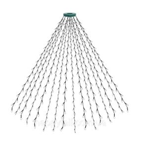 Розумна гірлянда Smart 250 LED довжина 2,5 м з керуванням смартфона прозора, мультиколор 1733044W