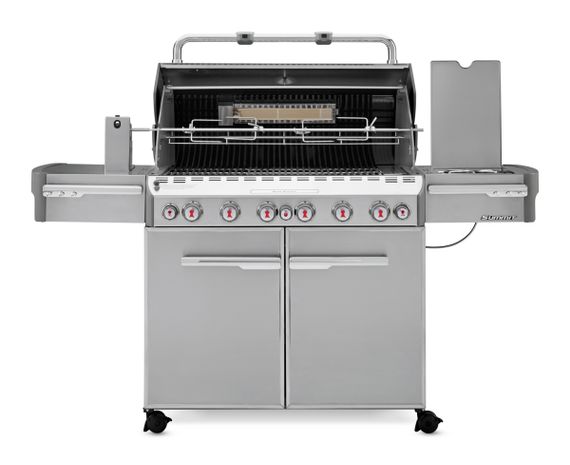 Газовий гриль Weber Summit S-670 GBS, нержавіюча сталь | Зображення 2