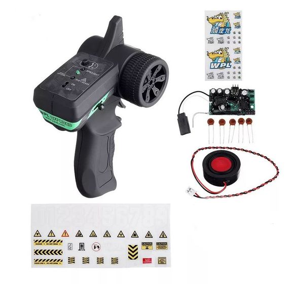 Апаратура управління WPL V3 з динаміком (звук бензинового двигуна)